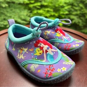 🧜‍♀️ Disney Ariel Water Shoes | Size 7/8 Toddler | Little Mermaid  | Adjustable